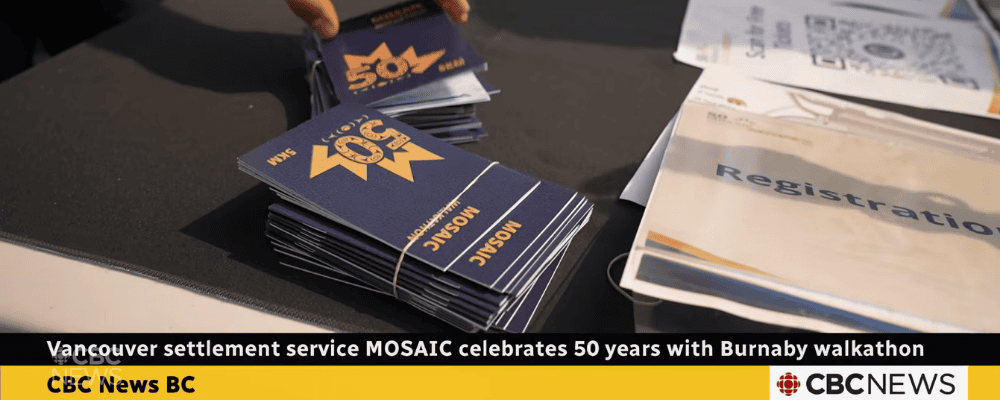 CBC British Columbia – B.C. settlement service MOSAIC celebrates 50 years with walkathon